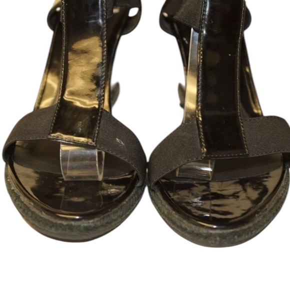Fendi Black patent leather Women's Sandals size 38 - Picture 11 of 14